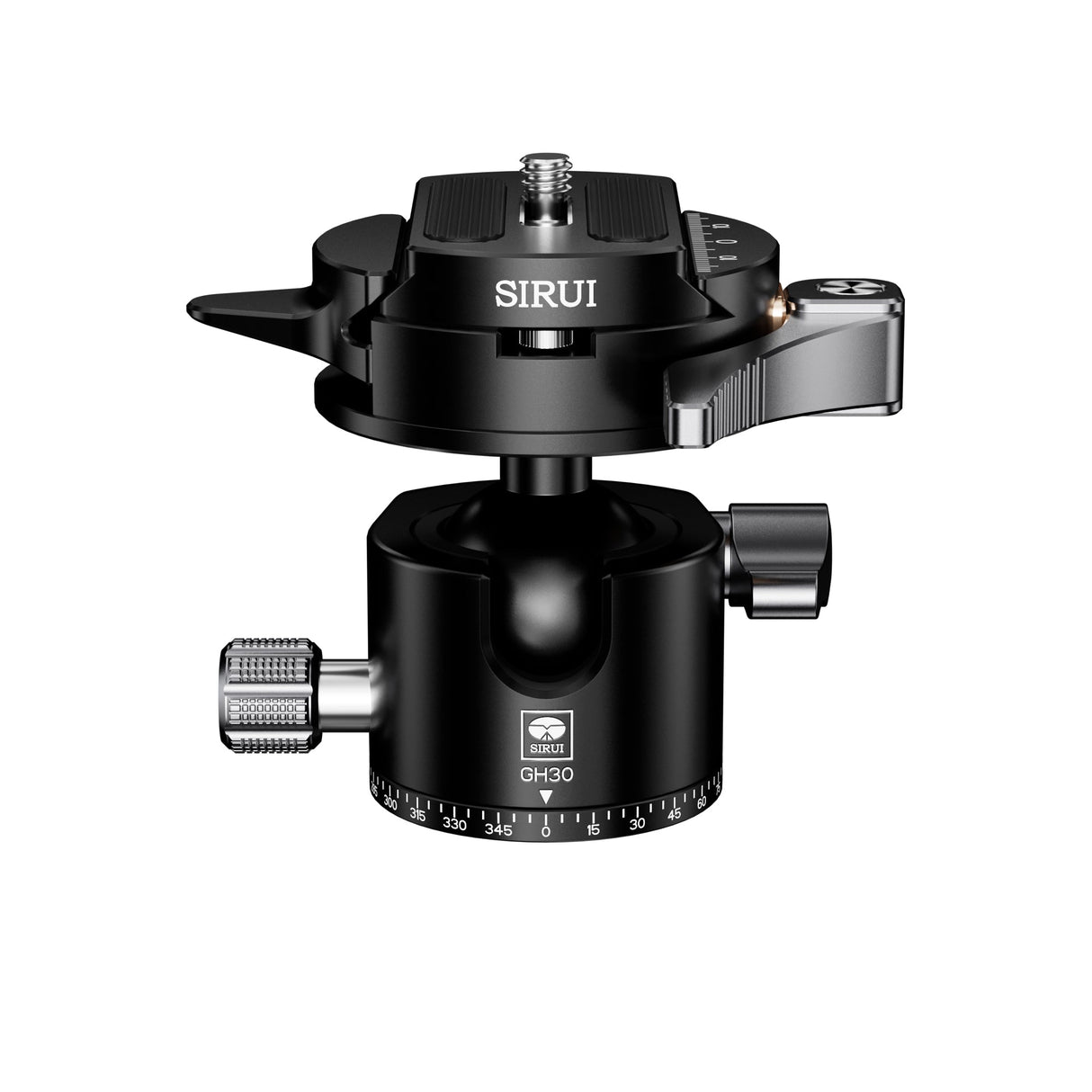SIRUI GH30 Low Profile Tripod Head with Arca Type Quick Release Plate