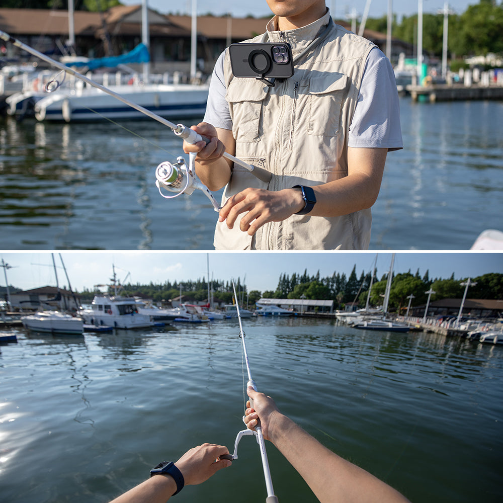 CapLock Magnetic Smartphone Neck Mount