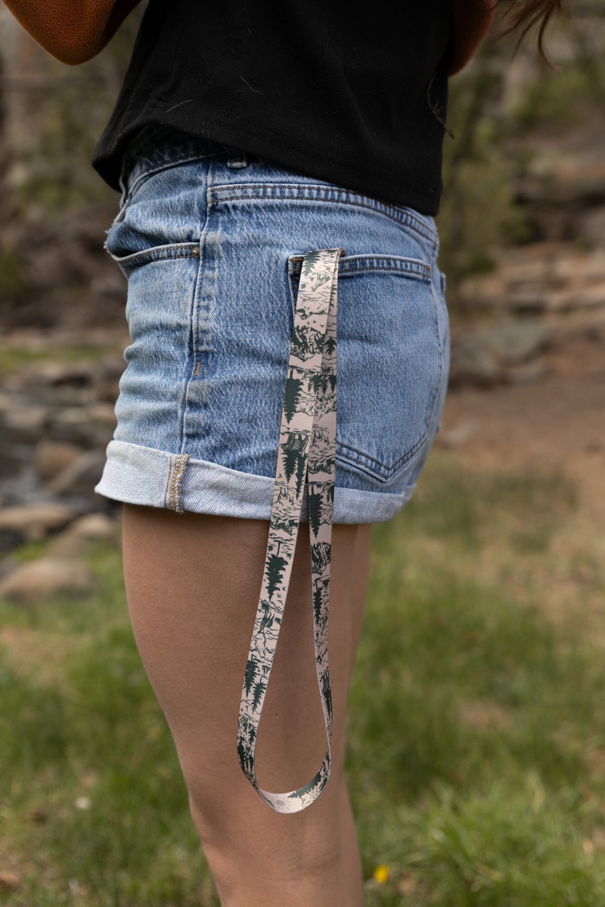 Woodland Landscape Neck Lanyard