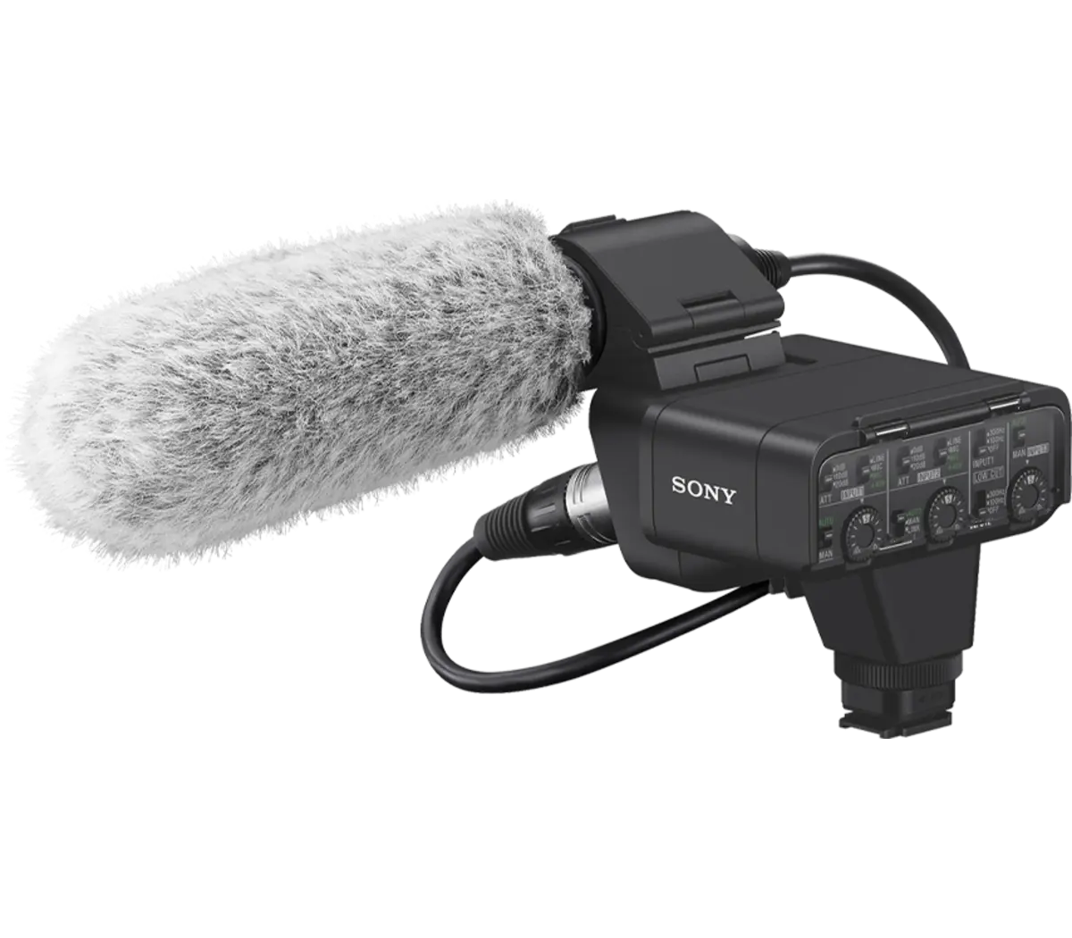 Sony XLRK3M XLR Adaptor Kit for Multi Interface Shoe with Digital Audio Interface - Image 1