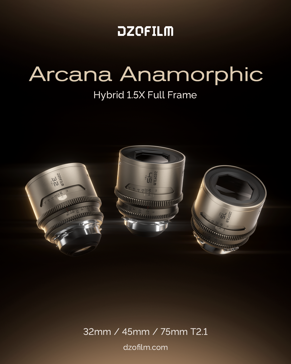Arcana 1.5X Anamorphic T2.1 Full frame