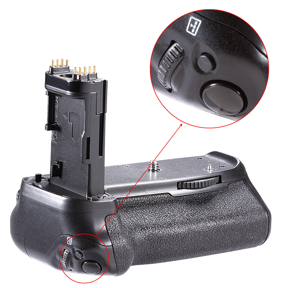 NEEWER BG-E14 Replacement Battery Grip for Canon EOS 70D 80D