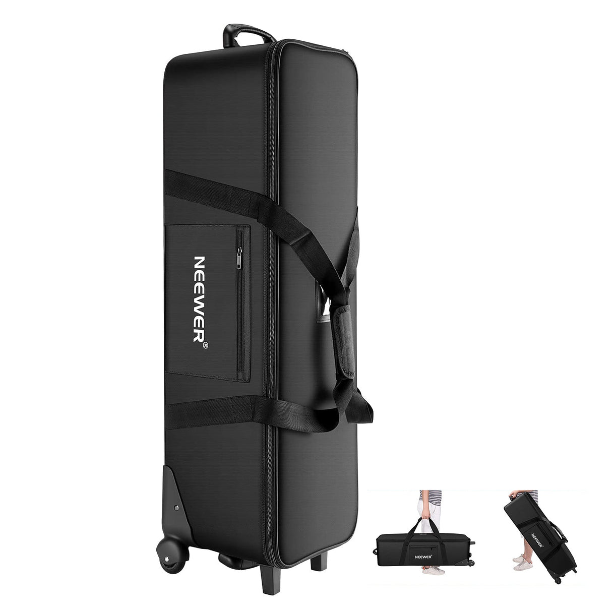 NEEWER 40.1"x11.8"x11.8" Studio Carrying Bag with Wheels