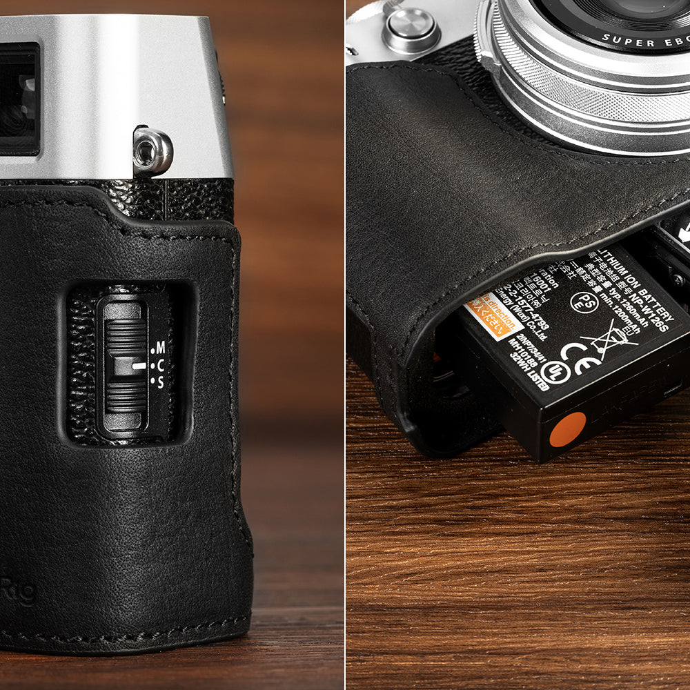 SmallRig Leather Half Case Kit for FUJIFILM X100VI (Black)
