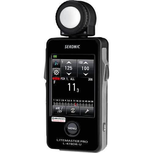 Sekonic LiteMaster Pro L-478DR-U-EL Light Meter for Elinchrom Skyport System