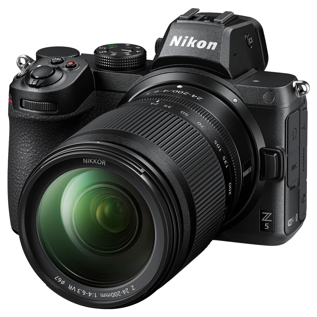 Nikon Z 5 Mirrorless Camera with NIKKOR Z 24-200mm f/4-6.3 VR Lens Kit - Image 1