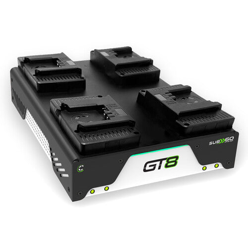Core SWX GT8 Quad Charger for Helix Max Batteries (Gold Mount)