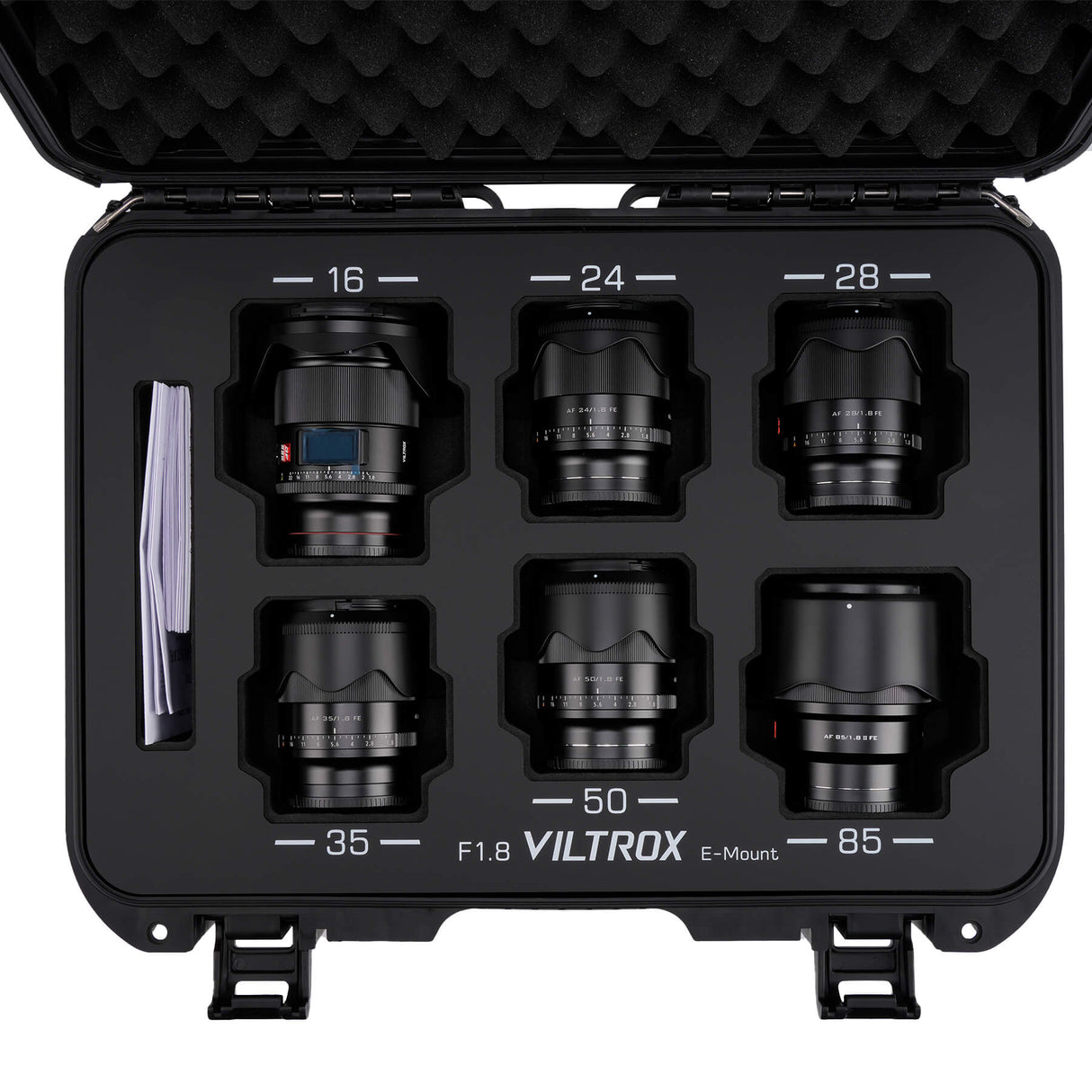 Viltrox AF F1.8 Full-Frame Lenses Kit for Sony E-Mount With Protective Case