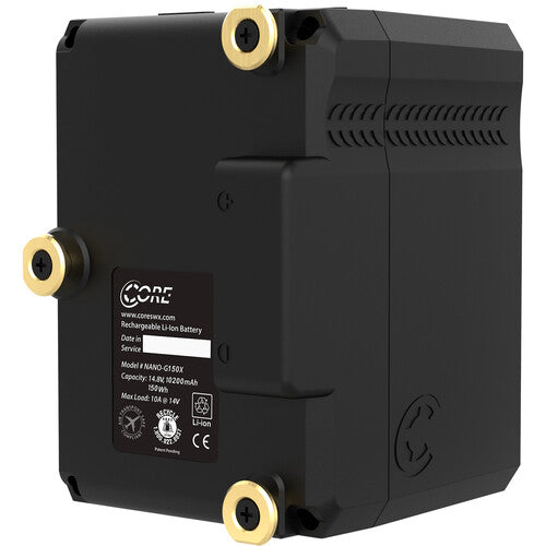 Core SWX NANOX G150 Micro 147Wh Li-Ion Battery (Gold Mount)