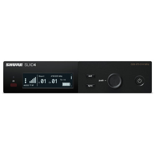 Shure SLXD124/85M Digital Wireless Combo Microphone System (H55: 514 to 558 MHz)