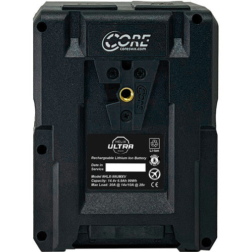 Core SWX Helix Max Ultra Dual-Voltage Smart Battery (99Wh, V-Mount)