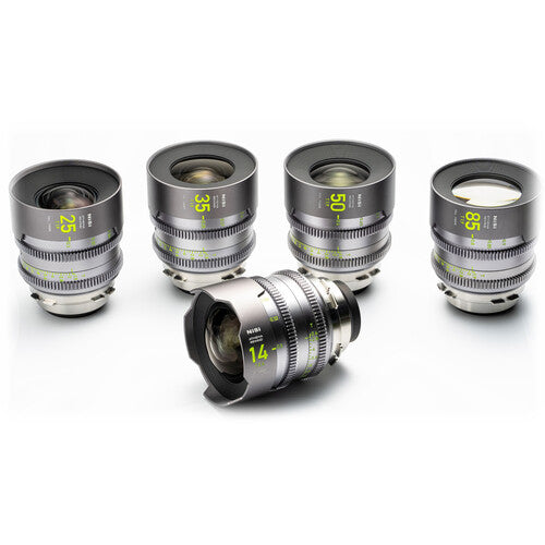 NiSi ATHENA PRIME Rewind T1.9/T2.4 Full-Frame 5-Lens Kit (ARRI PL)