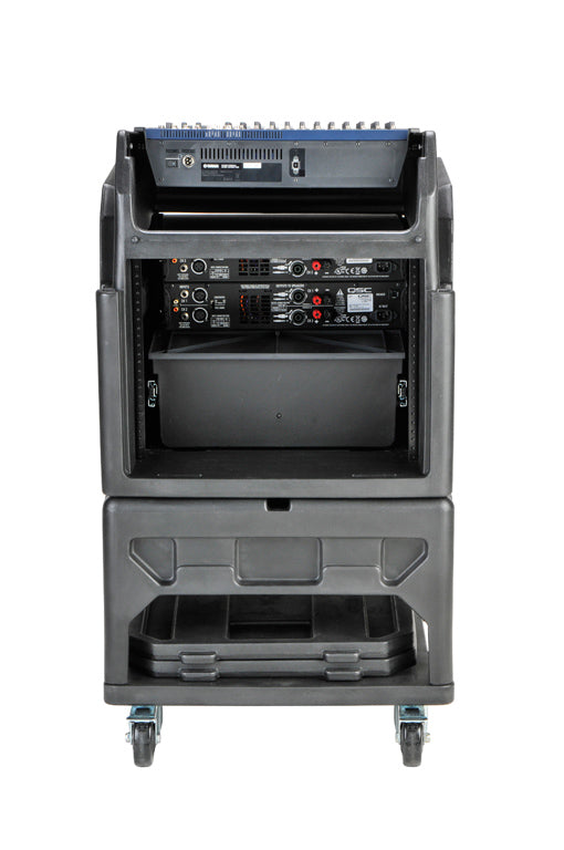 SKB Gig Rig, 12U Top and 16U Bottom