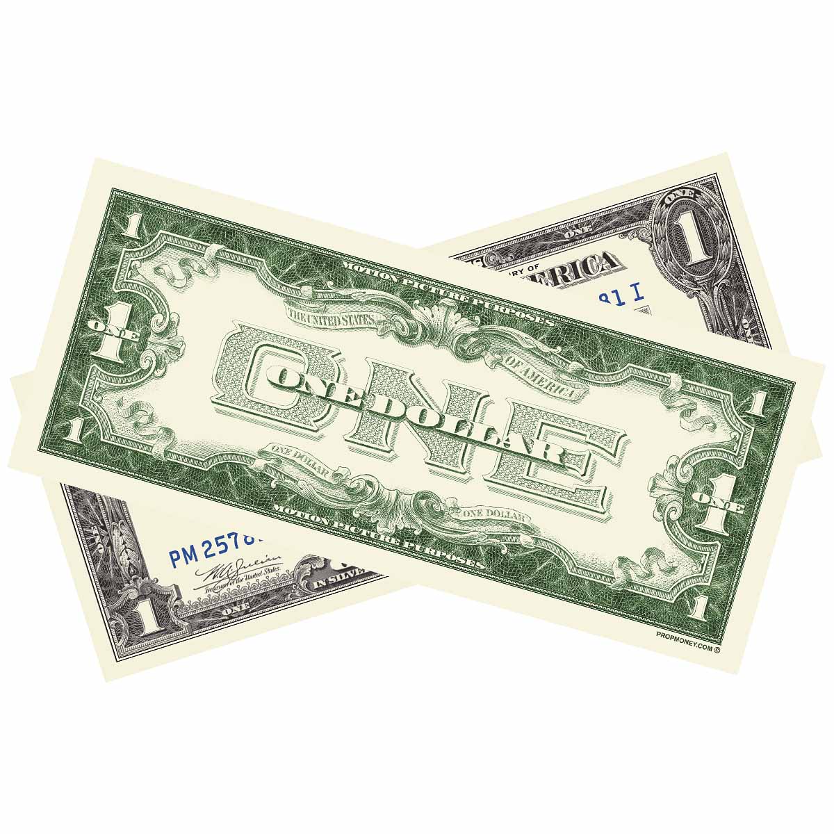 $1 Silver Certificate Vintage Series Bills