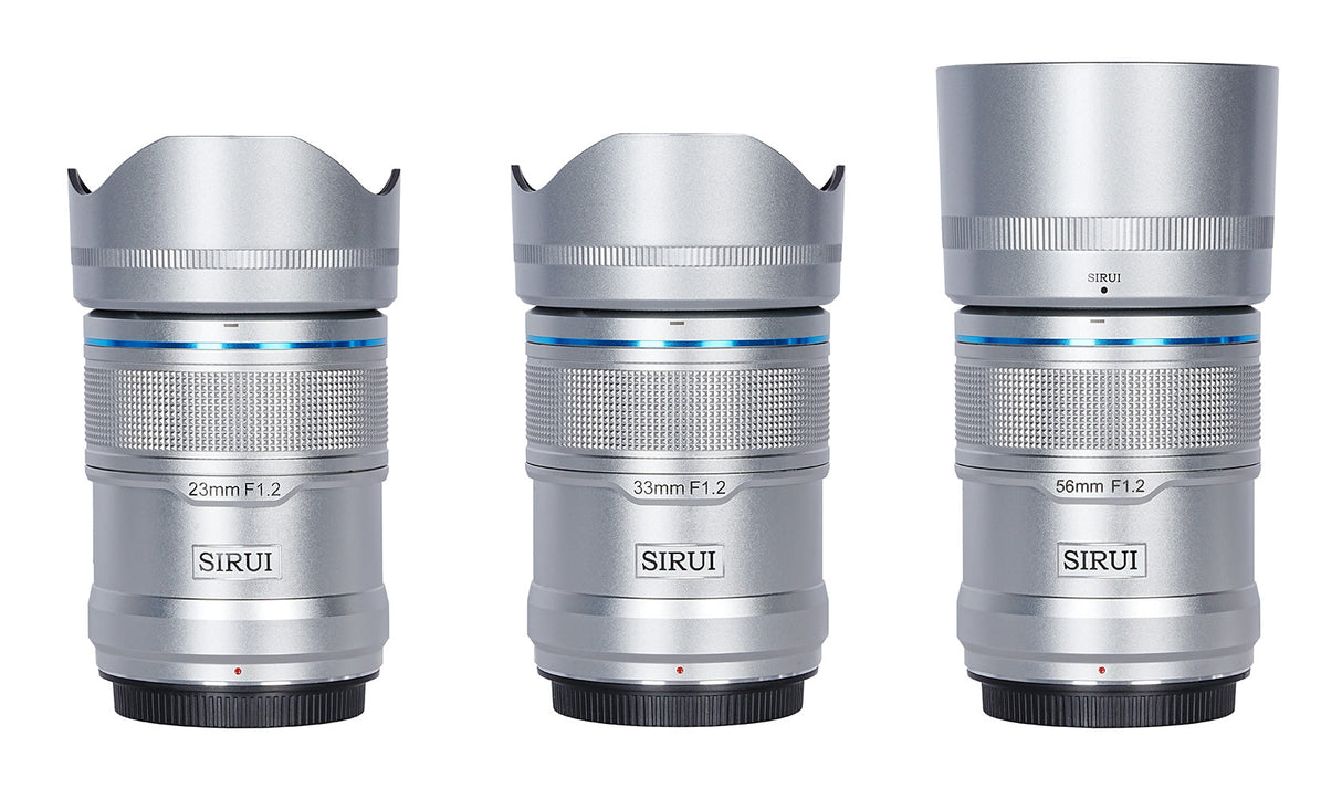 SIRUI Sniper Series 23/33/56mm F1.2 APS-C Frame Autofocus Lens