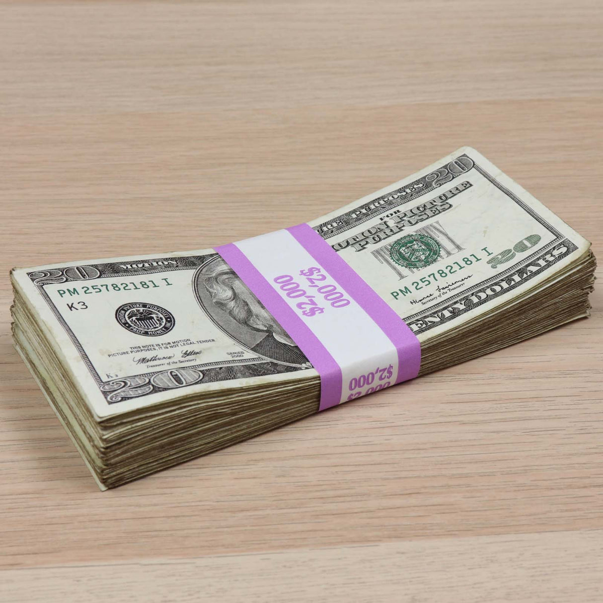 $2,000 ✔️RealAged™ Full Print 2000 Series Stack