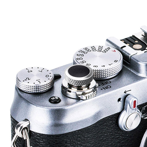 ProMaster Deluxe Soft Shutter Button - Silver / Black - Image 5