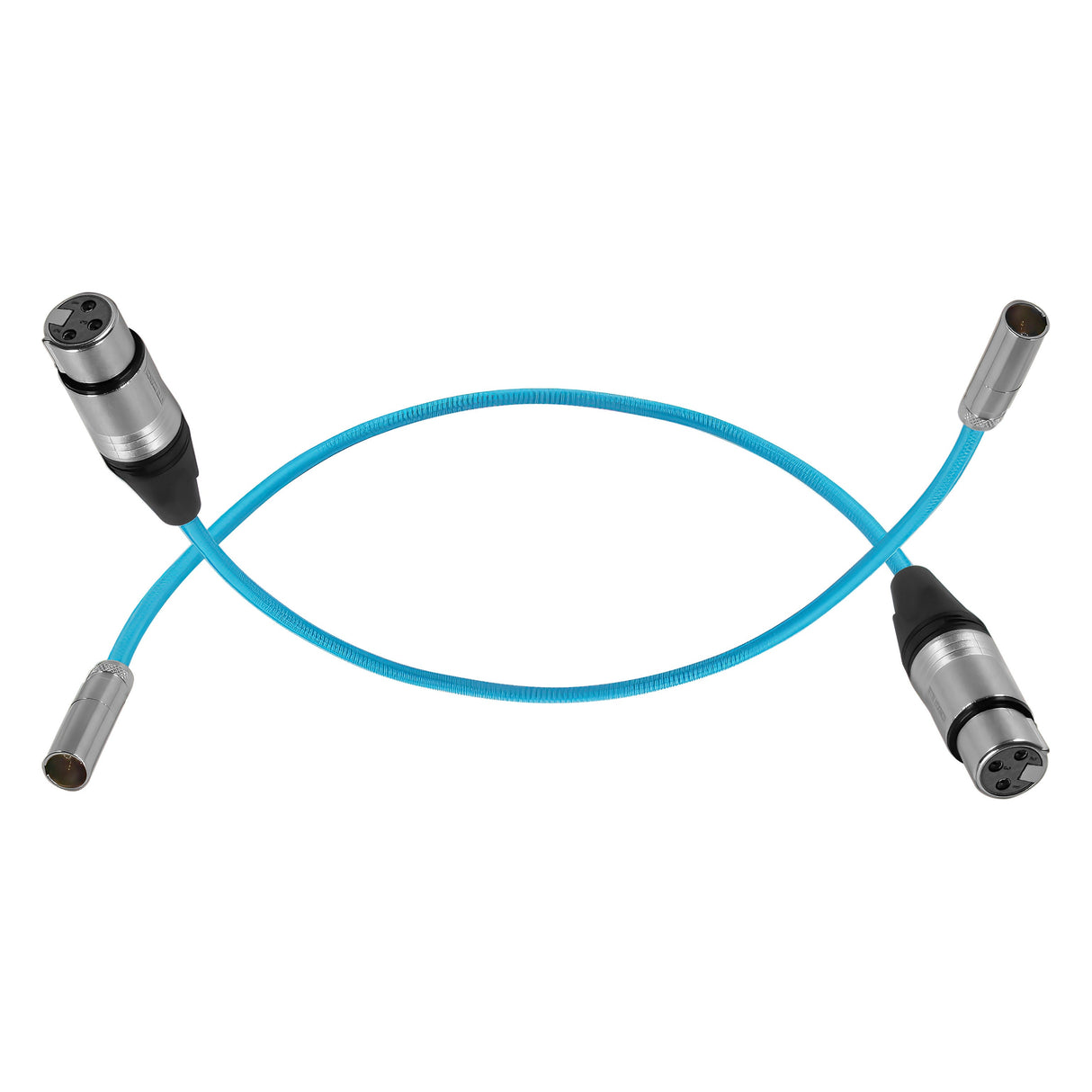 16" Mini XLR Male to XLR Female Audio Cable (2 Pack) BMD