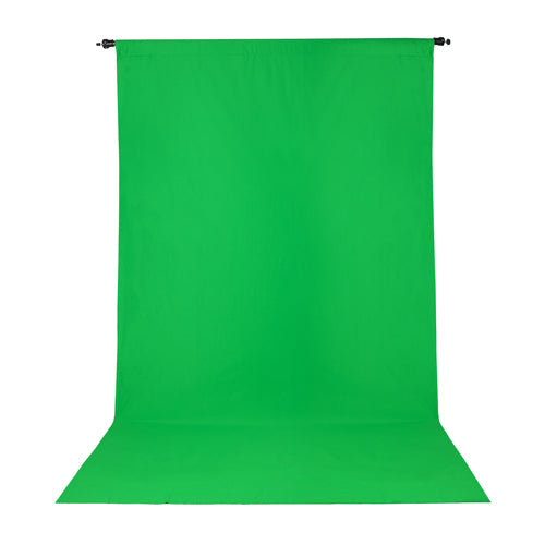 Wrinkle Resistant Backdrop 10'x12' - Chroma-key Green