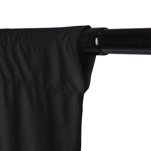 ProMaster Wrinkle Resistant Backdrop 10'x20' - Black - Image 2