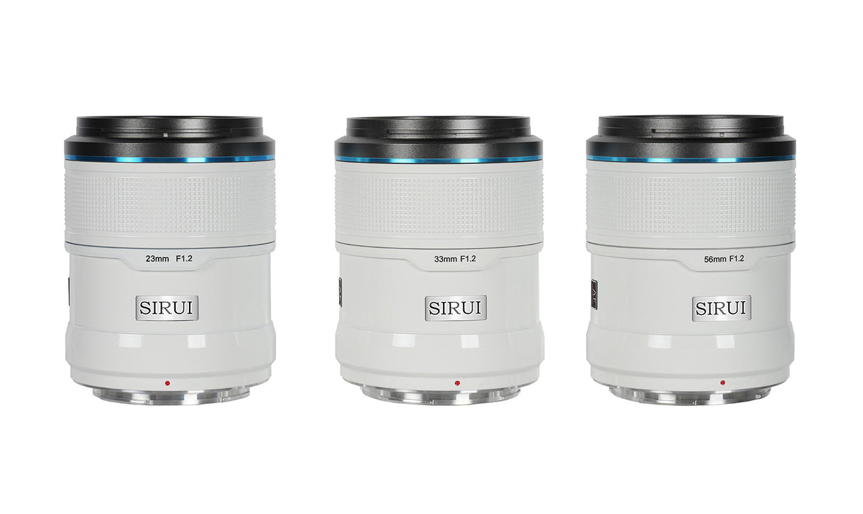 SIRUI Sniper Series 23/33/56mm F1.2 APS-C Frame Autofocus Lens