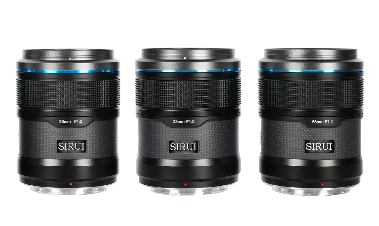 SIRUI Sniper Series 23/33/56mm F1.2 APS-C Frame Autofocus Lens