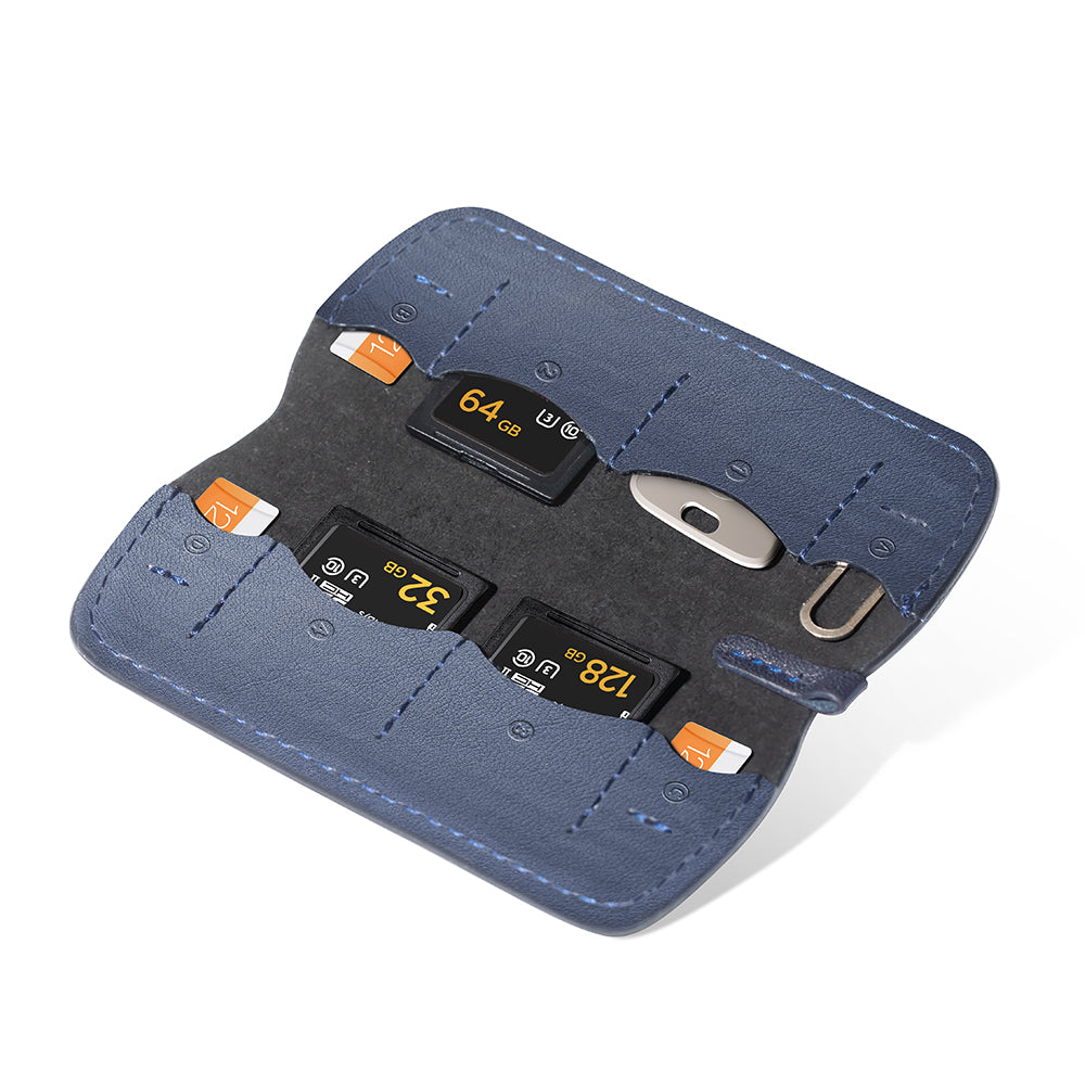 Memory Card Wallet (Deep Navy)