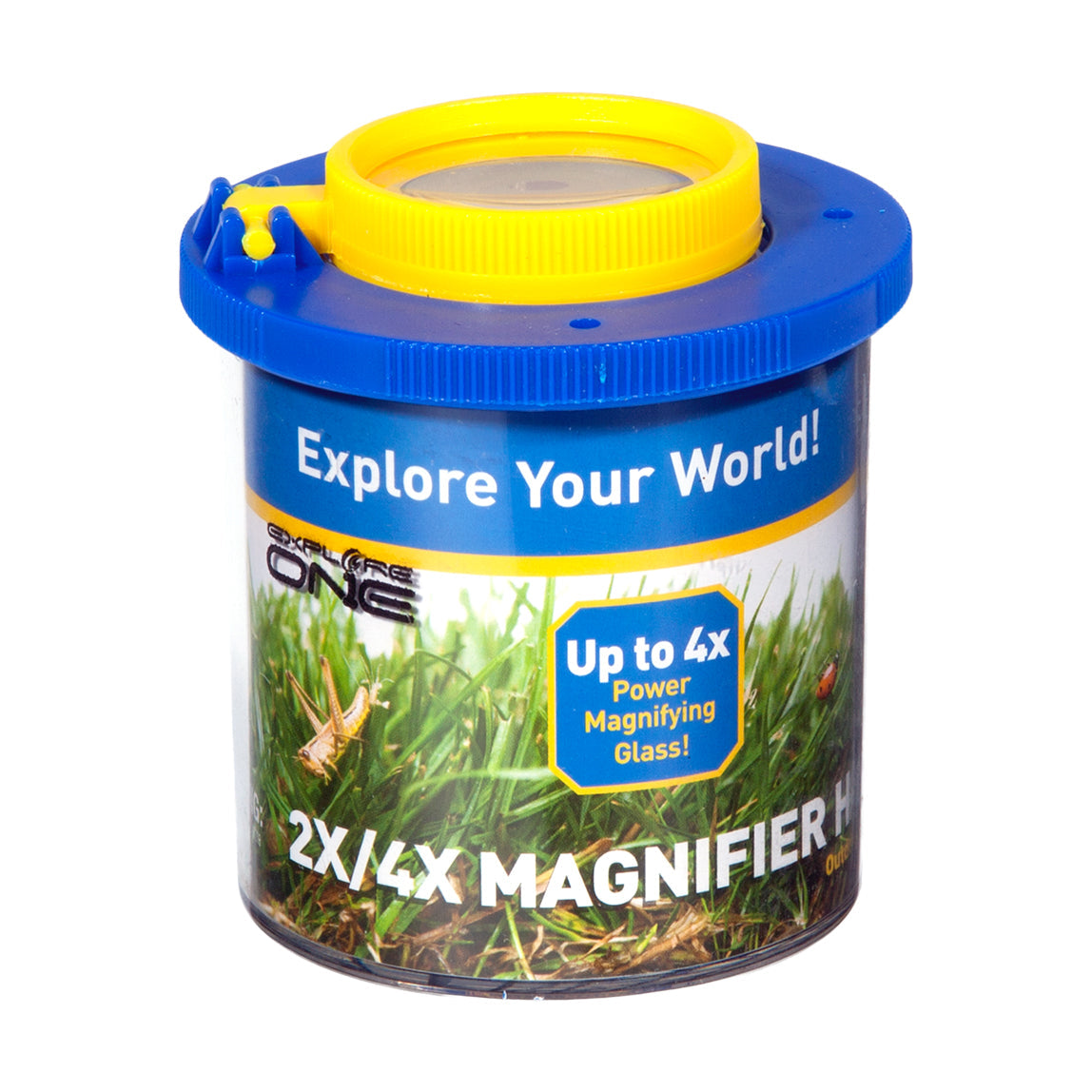 Explore One 2x/4x Magnifier Habitat Jar Bug Catcher