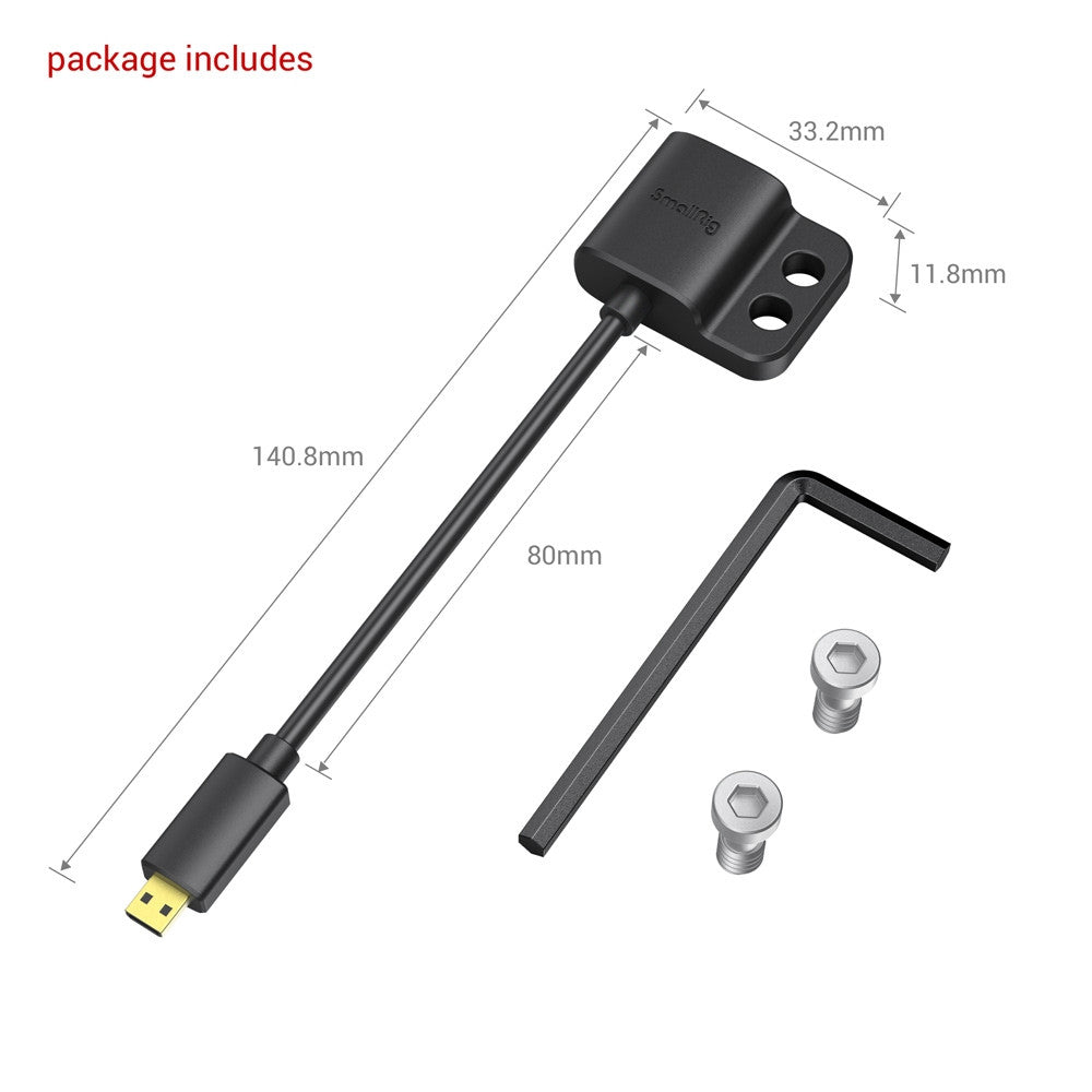 SmallRig Data Cable (D to A) 3021
