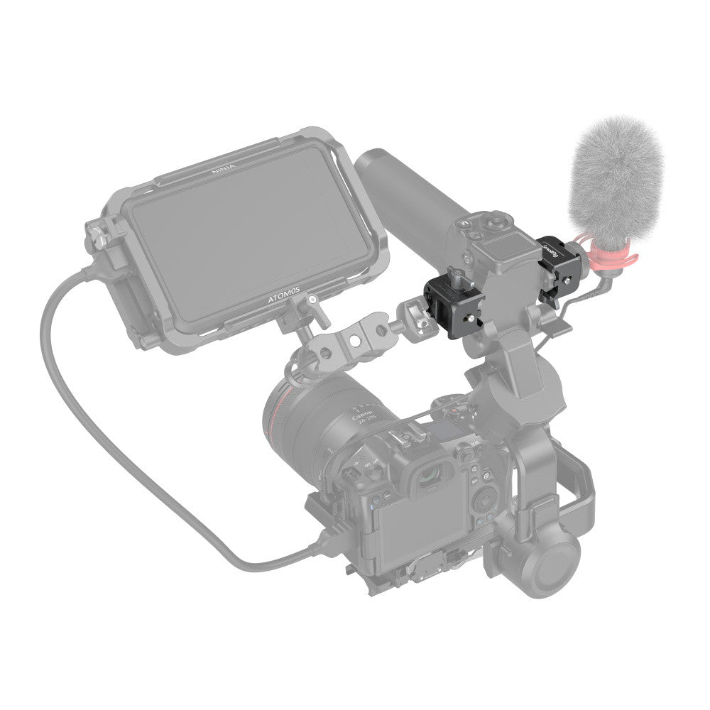 SmallRig NATO Clamp Accessory Mount for DJI RS 2 / RSC 2 / RS 3 / RS 3 Pro / RS 4 / RS 4 Pro / RS 4 Mini / RS 5 3025