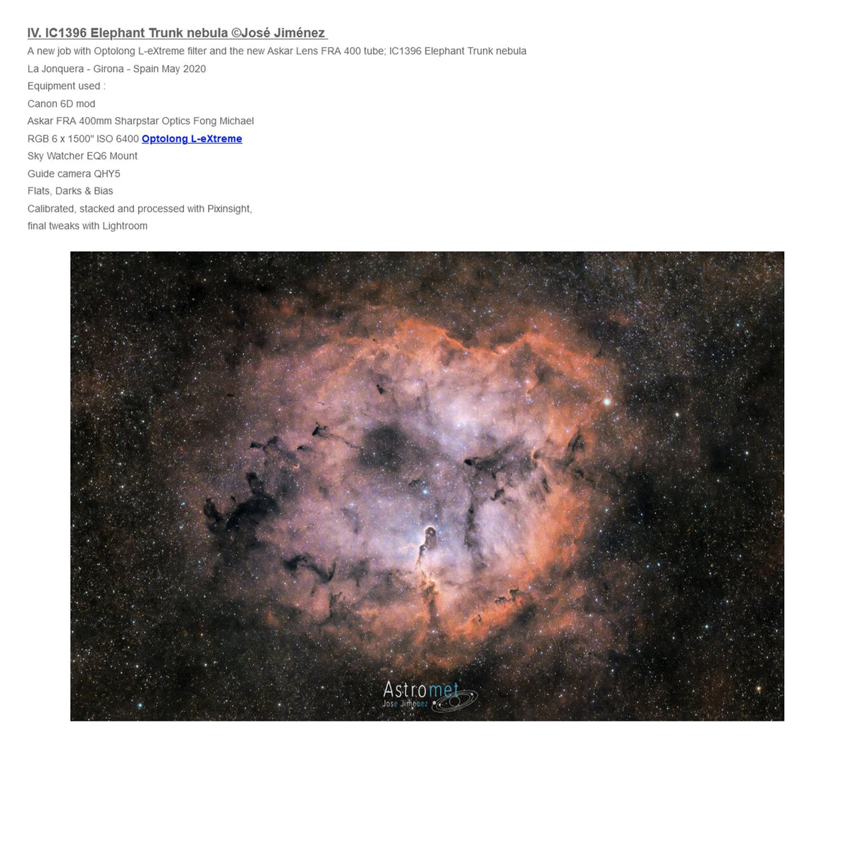 1.25" L-eXtreme Deep-Sky Light Pollution Filter