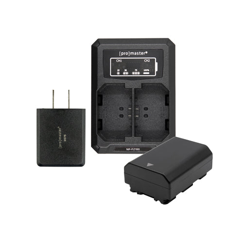 ProMaster Battery & Charger Kit for Sony NP-FZ100 - Image 1