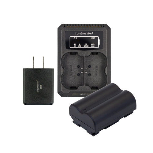 Battery & Charger Kit for Fuji NP-W235