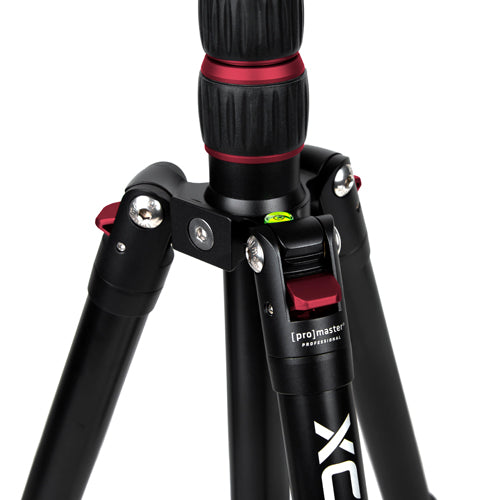 ProMaster XC-M 525K Professional Tripod Kit with Head - Red - Image 7