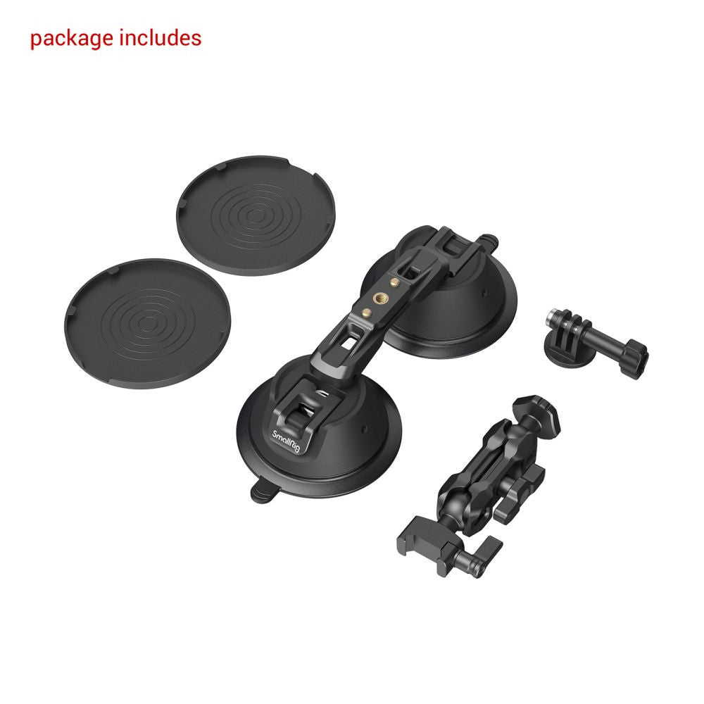 SmallRig Portable Dual Suction Cup Camera Mount SC