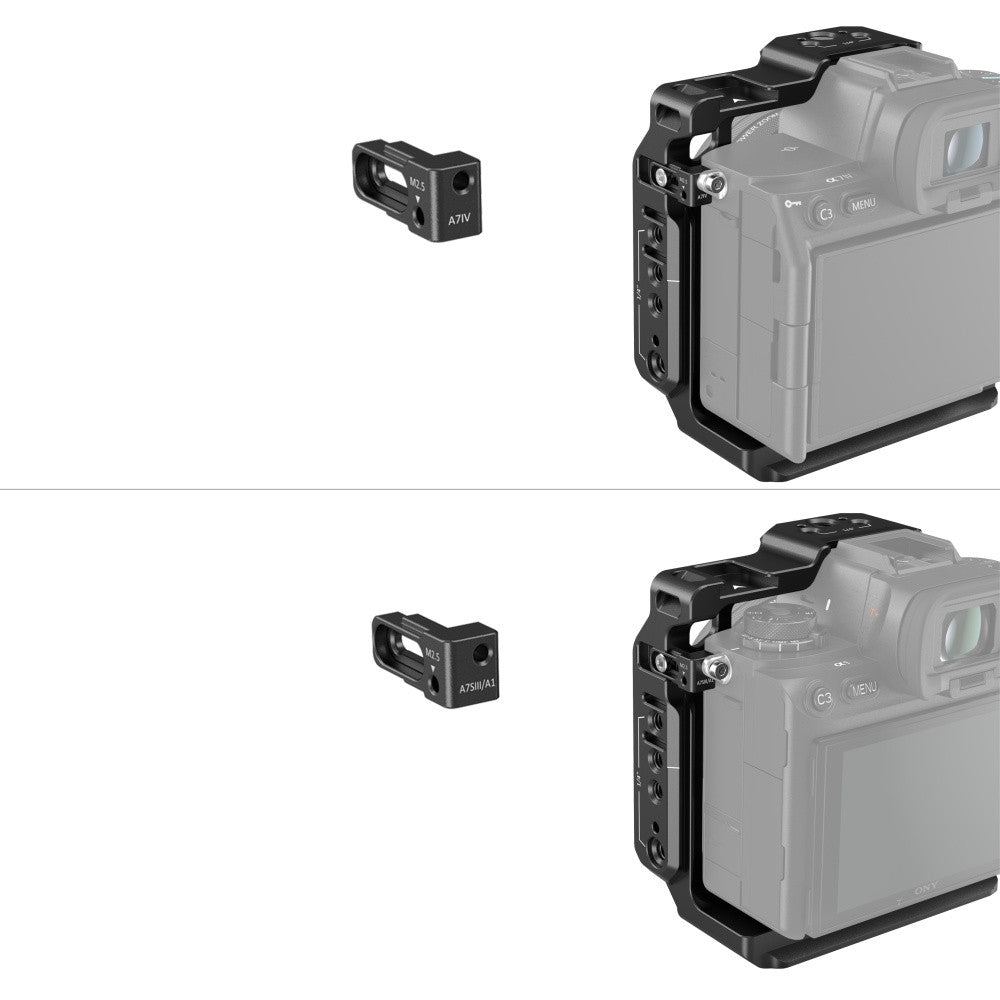 SmallRig Half Cage for Sony Alpha 7 V / 7R VI / 7R V / 7 IV / 7S III / 1 3639