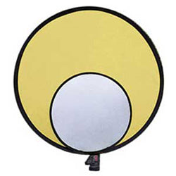 Reflectadisc 32" silver/gold