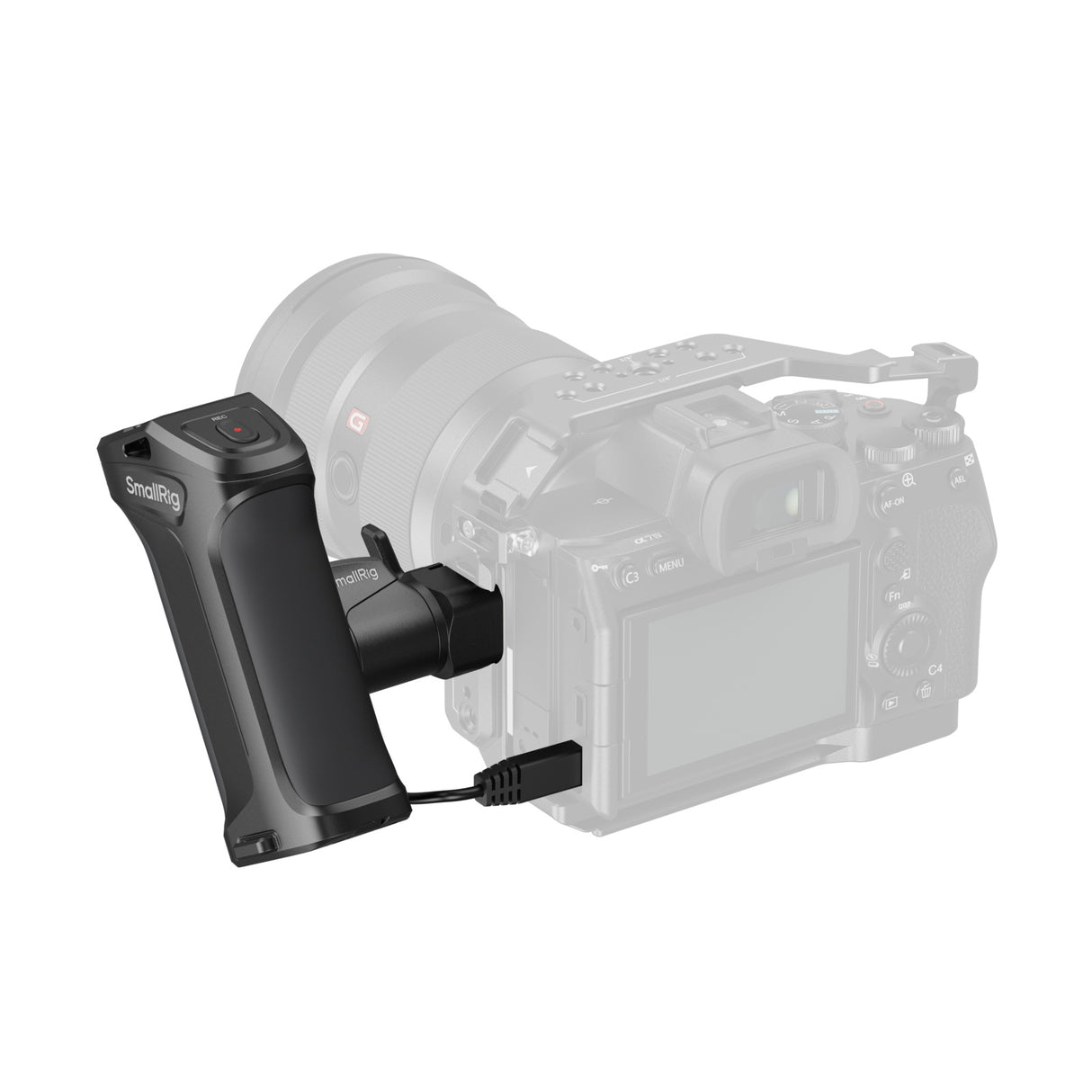 SmallRig Rotating Side Handle with Trigger REC for Selected Sony Mirrorless Cameras