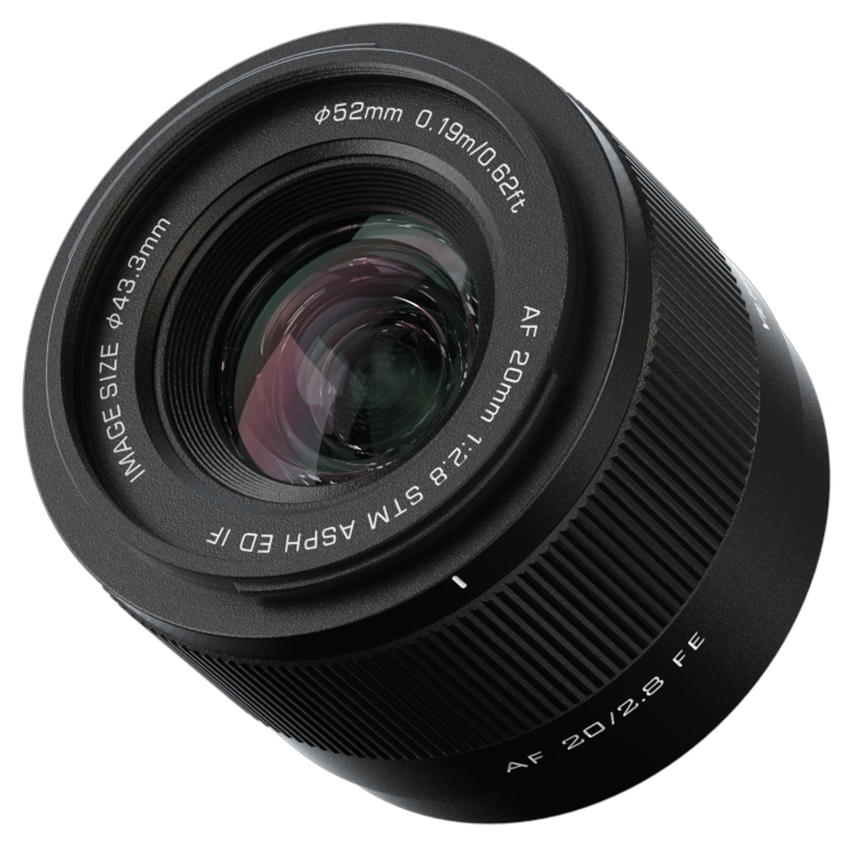 Viltrox AF 20mm F2.8 Air Full-Frame Lens for Sony E-Mount White/Black