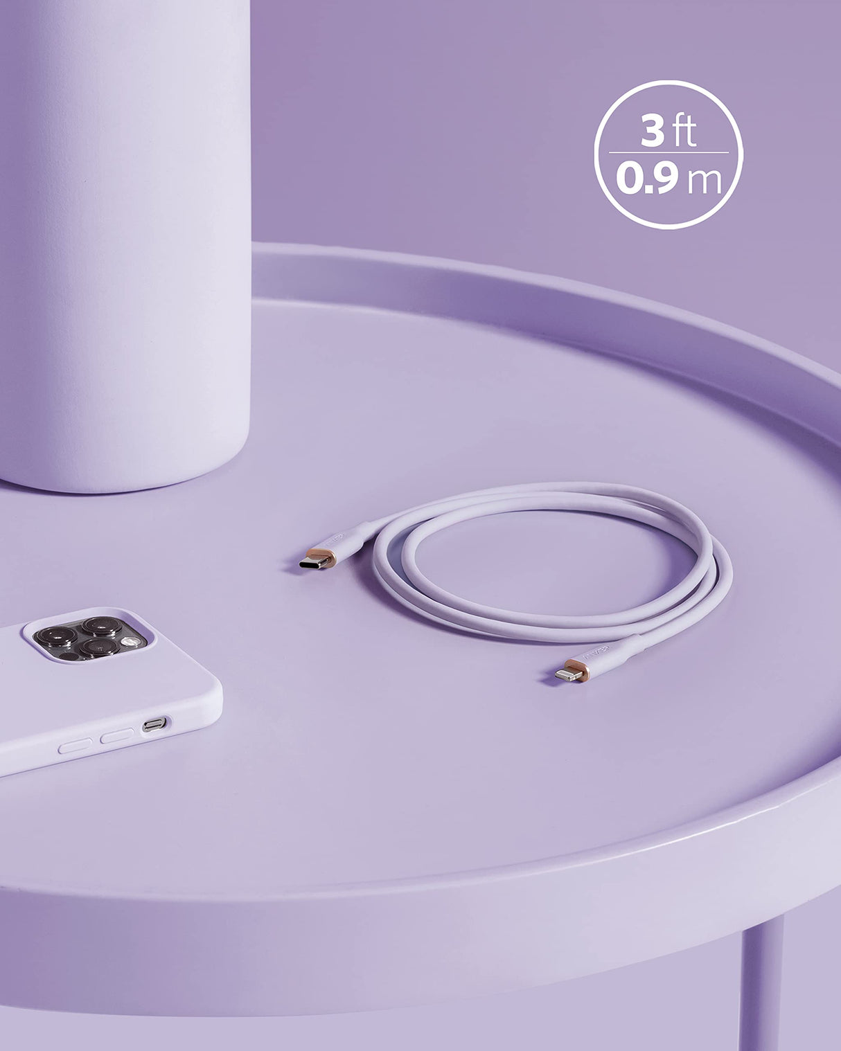 Anker 641 USB-C to Lightning Cable (Flow, Silicone)