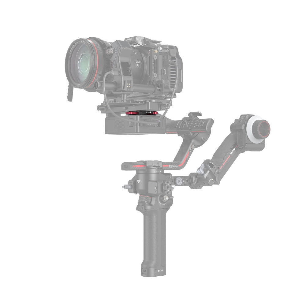 SmallRig Power Supply Mount Plate for DJI RS Stabilizers