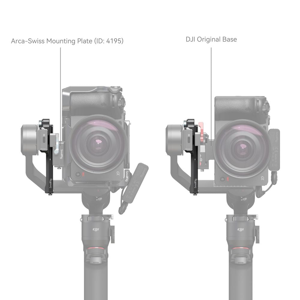 SmallRig Extended Vertical Arm for DJI RS 3 Mini