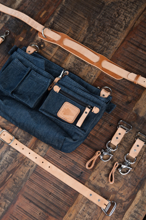 Leather Explorer Lens Quiver | Leather Messenger Bag