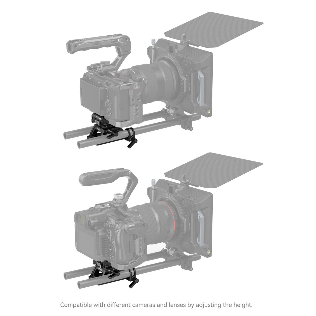 SmallRig Universal Arca-Type Mount Plate Kit 4233