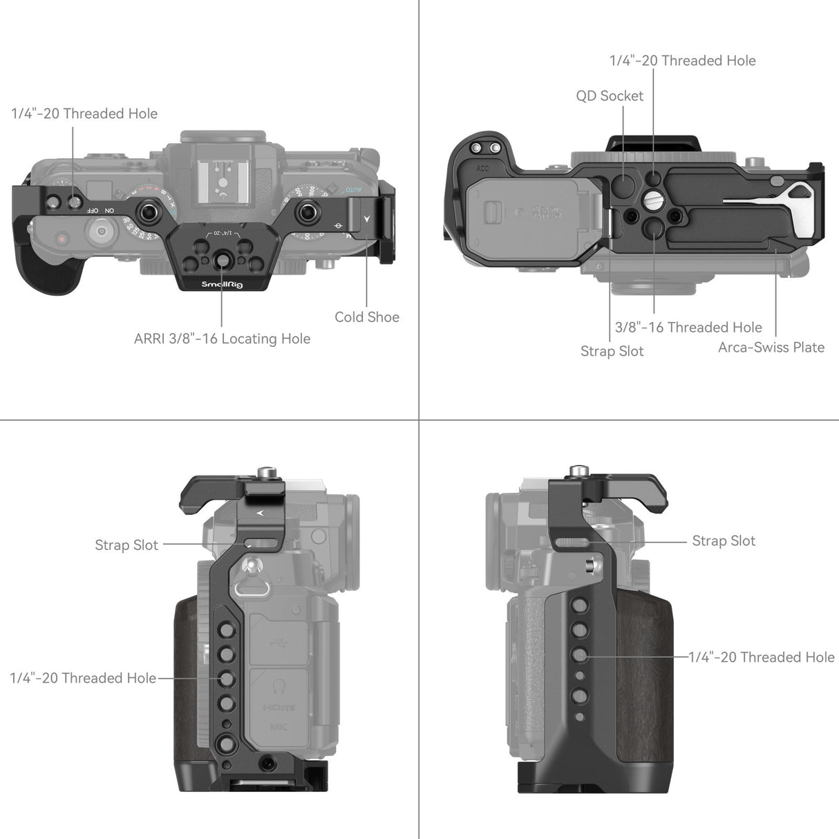 SmallRig Cage for Nikon Z f 4261