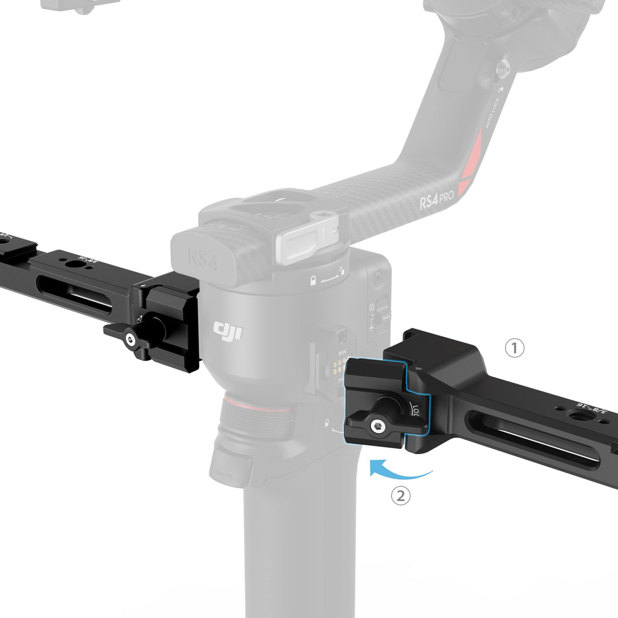 SmallRig Focus Control Dual Grip for DJI RS Series