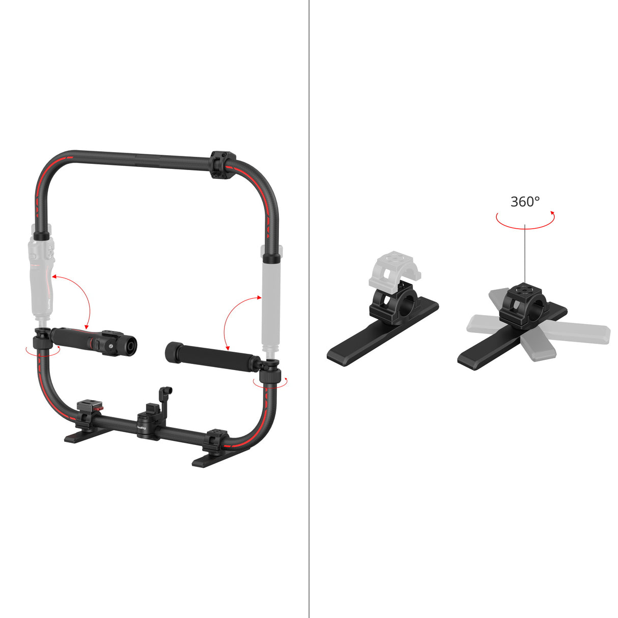 SmallRig Stabilizer Handheld Ring for DJI RS Series