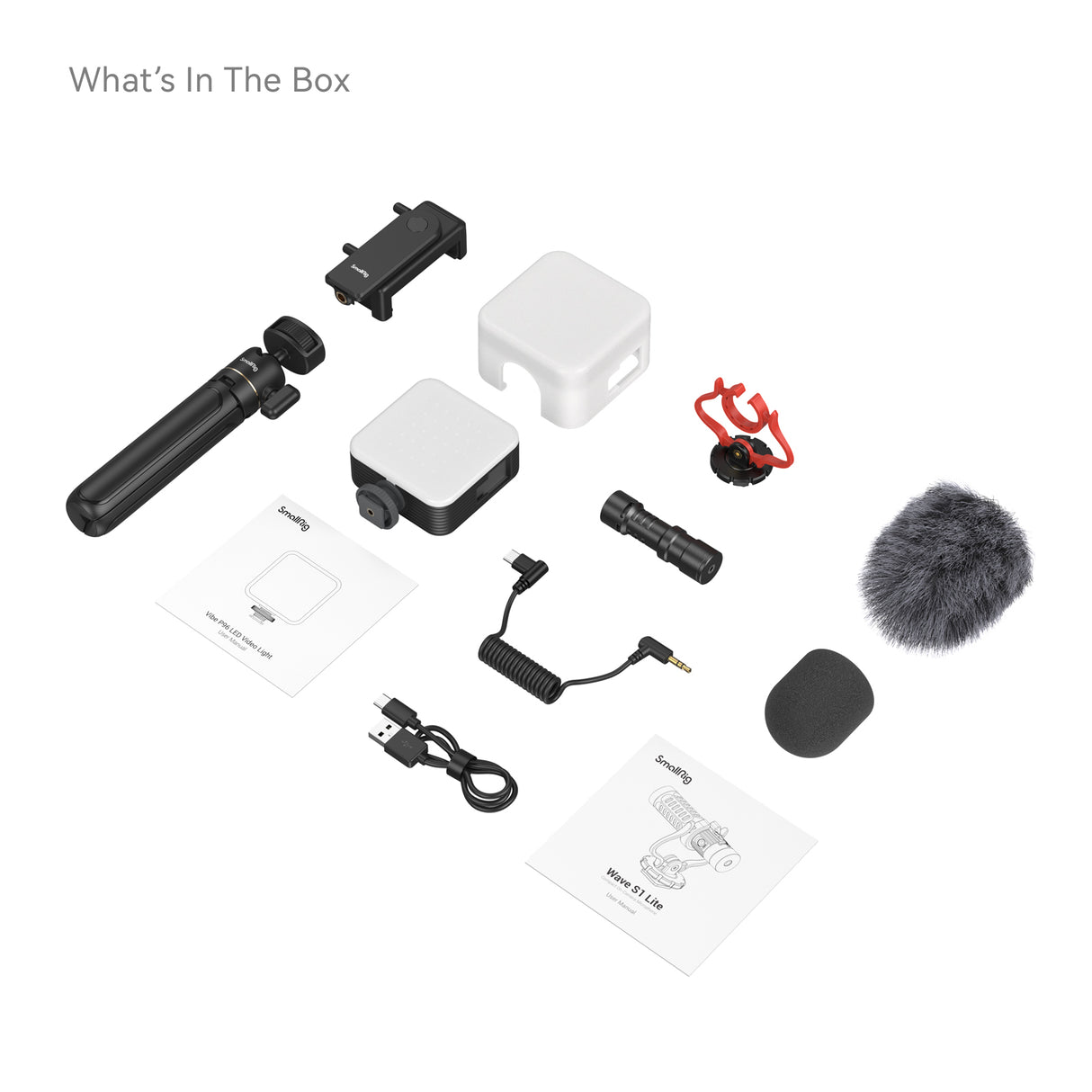 SmallRig Smartphone Vlog Tripod Kit VK-50 Advanced Version