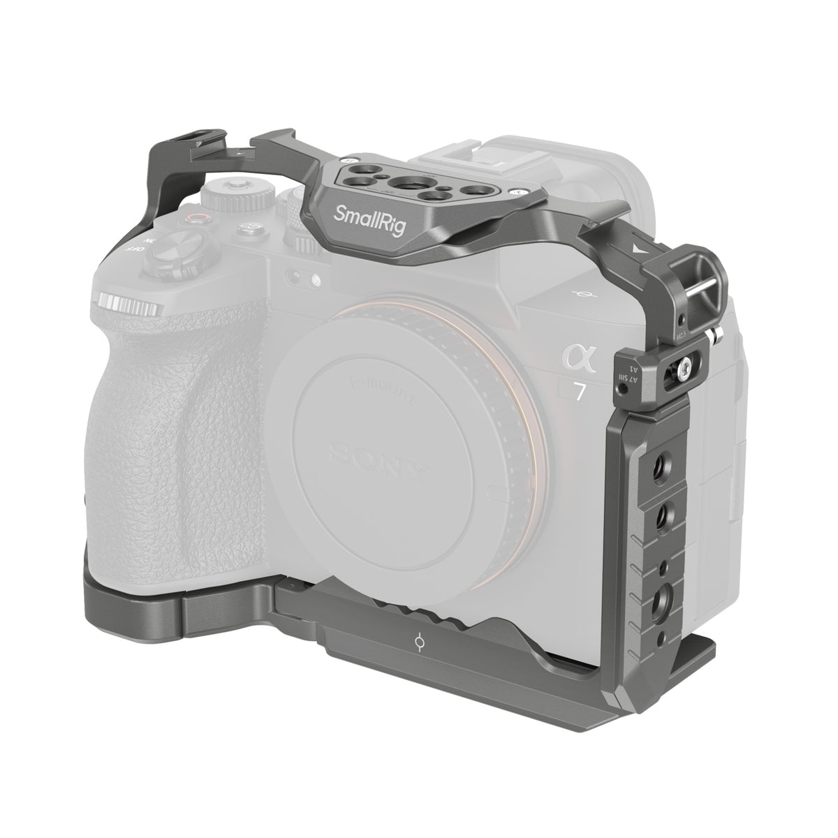 SmallRig HawkLock Quick Release Cage for Sony Alpha 7R V & Alpha 7 IV & Alpha 7S III & Alpha 1 & Alpha 7R IV