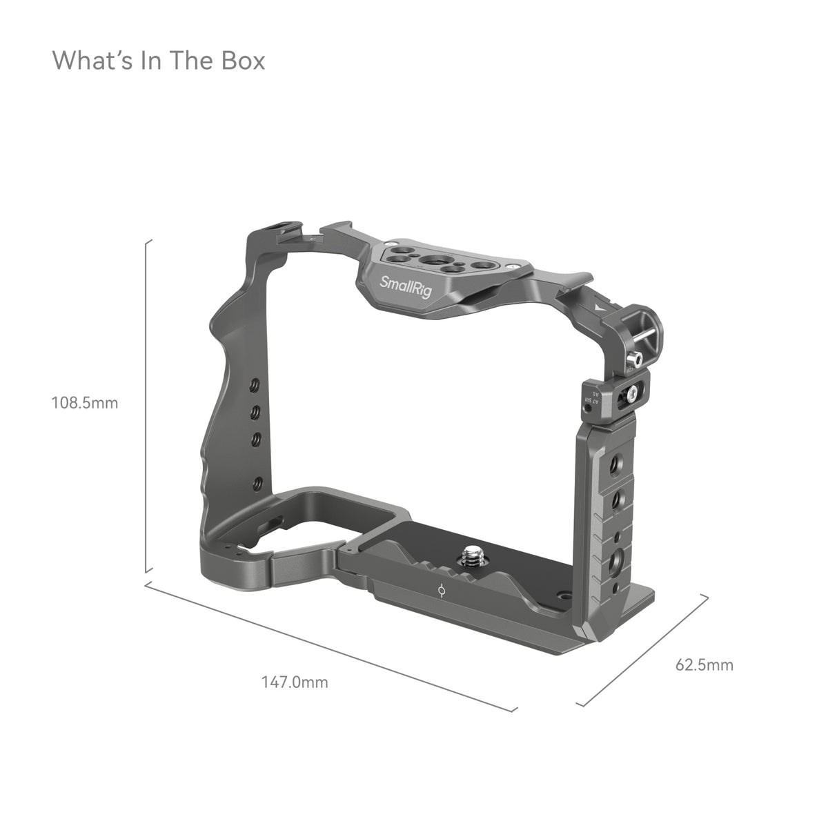 SmallRig HawkLock Quick Release Cage for Sony Alpha 7R V & Alpha 7 IV & Alpha 7S III & Alpha 1 & Alpha 7R IV